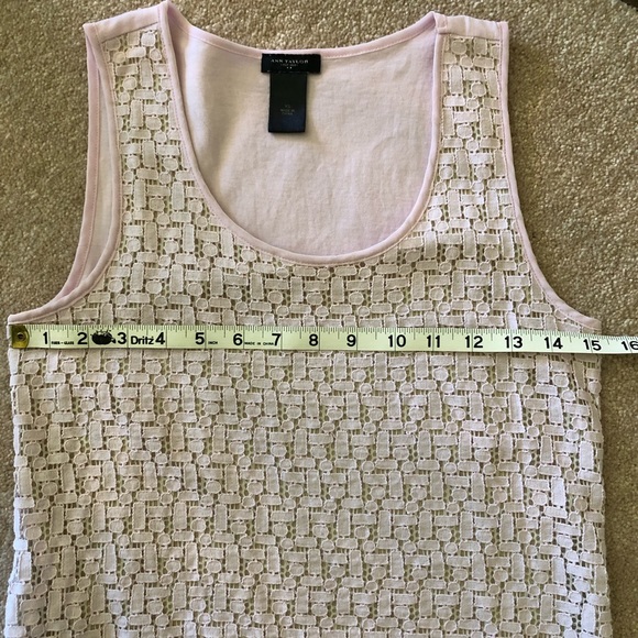🎈Ann Taylor Lace Tank - Picture 2 of 6